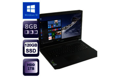 Zoostorm GT6 17.3 inch Core i5 8GB 120GB 1TB Gaming Laptop
